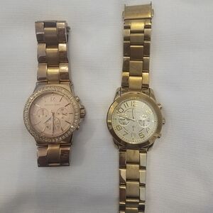 Michael Kors Gold Tone Watches Set